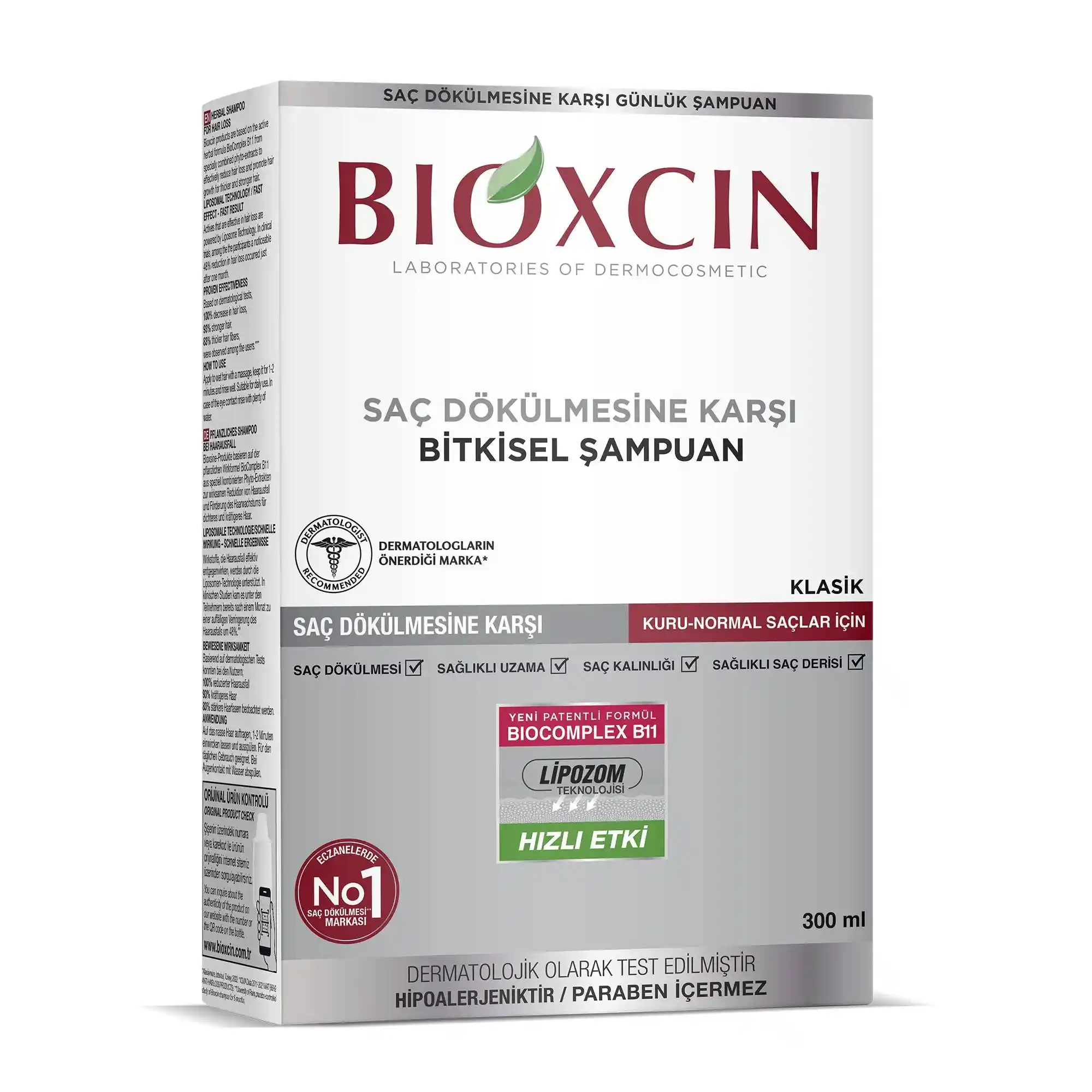 BIOXCIN CLASSIC 經典防落髮洗髮精