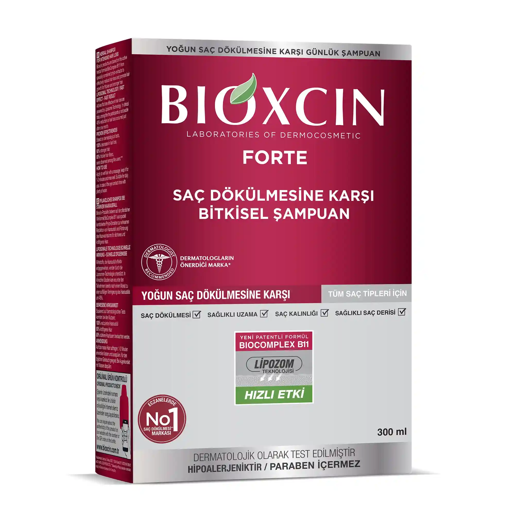 BIOXCIN FORTE 強效草本洗髮精